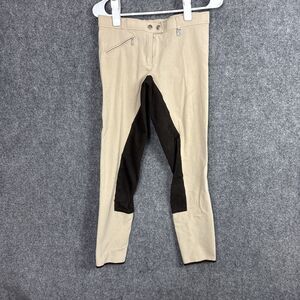 Cavallo Riding Pant Womens Sz 28 Long Beige  181760 Champion Equestrian Breeches